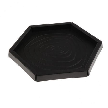 Gazechimp 2xPlastic Reptile Gecko Vivarium Feeding Food Dish Feeder Bowl Hexagon