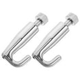 thumbnail image 5 of WEUVEB 2-Pack Heavy Duty Picture Hanging Hooks, Plated Aluminum Alloy for Home, Gallery, and Wall Decor, 5 of 8