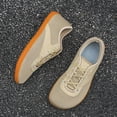 thumbnail image 6 of kamemir Wide Barefoot Minimalist Shoes for Women Width Fashion Sneaker Wide Toe Box Shoes(Khaki,10), 6 of 6