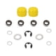 thumbnail image 4 of Kit de reconstrucción de cojinetes de rueda de cortacésped, AM118315 AM127304 piezas resistentes para LT170 LT180, 4 of 9