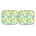 thumbnail image 7 of Naloa Pineapples1 2 Piece Foldable Car Sun Shades, Car Windshield Sunshade, Front Window Sunshade for Car, Truck, SUV - Medium, 7 of 7