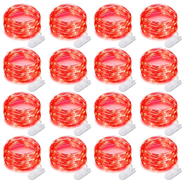 Fairy Lights Yiaht, paquete de 16, 30 LED, 3 m, funciona con pilas