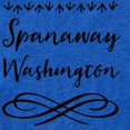 thumbnail image 2 of CafePress - Spanaway Washington - Cute Infant Baby Football Bodysuit, 2 of 3