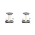 thumbnail image 1 of Methold Árbol único para gatos con bolas colgantes para rascar y escalar Marco de rascador Post Jumping Playing Type1 NO1, 1 of 6