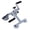 A, variant on Wliqien Portable Arm Bike with Suction Cup Base, Adjustable Resistance Hand Bike for Upper Limb Rehabilitation, Hand Cycle Exerciser Pedal, Physical Therapy for Stroke & Elderly, Home & Office Use