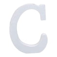 thumbnail image 1 of 8cm 26 White Large Letters Alphabet Portable Lightweight Simple Operation Ornament Photography Props Wedding Party Home Decoration 2#, 1 of 8