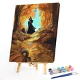 thumbnail image 2 of Wdftyju Pintura al óleo de bruja del bosque por números, cuadro sin marco pintado a mano, adorno para el hogar Wdftyju 6se4qw3yh5ef3wv9, 2 of 9