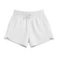 thumbnail image 4 of CQONEPT Women's Athletic Shorts Loose Fit Elastic Waist Drawstring Summer Running Comfy Gym Yoga Shorts with Pockets White S, 4 of 7