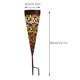 thumbnail image 4 of Xihbxyly Luces Solares para Jardín, Decoración En Forma de Flor, Proyección de Patrón Único, Brillo Amarillo Cálido, Ideal para Caminos, Patios y Porches, Regalo Perfecto para Las Fiestas, Diseño de, 4 of 7
