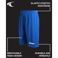 thumbnail image 7 of TKO Boys' 6-Pack Mesh Active Athletic Performance Dry Fit Basketball Shorts (8-16), 7 of 7