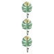 thumbnail image 1 of Gancho para Colgar Abrigos de una Sola Hoja Advancent Dorado Verde, 1 of 6
