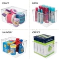 thumbnail image 4 of Papelera organizadora de almacenamiento mDesign Ligne Collection, 4 of 9