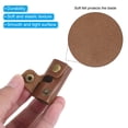 thumbnail image 5 of Uxcell Leather Razor Head Protecting Cover Safety Razor Head Protecting Sheath Multicolor 3 in 1 Set, 5 of 6
