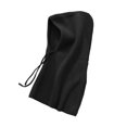 thumbnail image 3 of Bufanda con capucha jinwen Gorro de punto Negro, 3 of 5