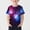 H Multicolor, variant on ITSAME T-Shirts for Kids Boys, Starry Sky Print Short Sleeve Crewneck Kids Stylish Lightweight Tees Multicolor 3-4T