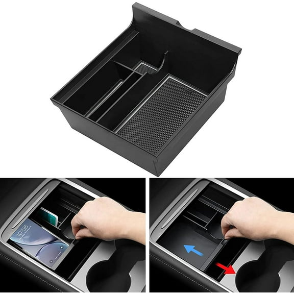 Tesla Model 3, Y, Center Storage Console Tray, Upgraded Design