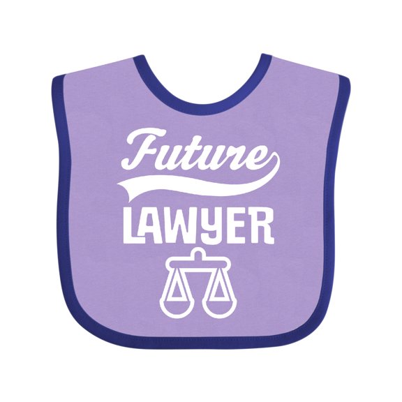 Inktastic Future Lawyer Boys or Girls Baby Bib