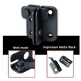 thumbnail image 4 of Sliding Door Lock Padlock Hasp Door Lock Latch Buckle Lock Anti-Theft Hook, Stainless Steel Matte Black Finish,, 4 of 5
