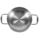 thumbnail image 5 of EeaseMX Sartén clásica de acero inoxidable Mini Chef para uso diario - Diámetro interior: 20 cm (plateada), 5 of 8