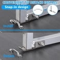 thumbnail image 4 of Garvee Dock Ladder 3 Steps,500LBS Removable Boat Ladder with Upgraded Widen Nonslip Pedals for Lake/Pool/Boarding/RV,Sliver, 4 of 6