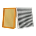 thumbnail image 1 of Conjunto de filtro de aire de cabina del motor Unique Bargains Combo Set Filtro Kit Elemento Limpiador de Filtro No.13271190/95021102 para Buick Encore 1.4L 2013-2022 1 Set, 1 of 1