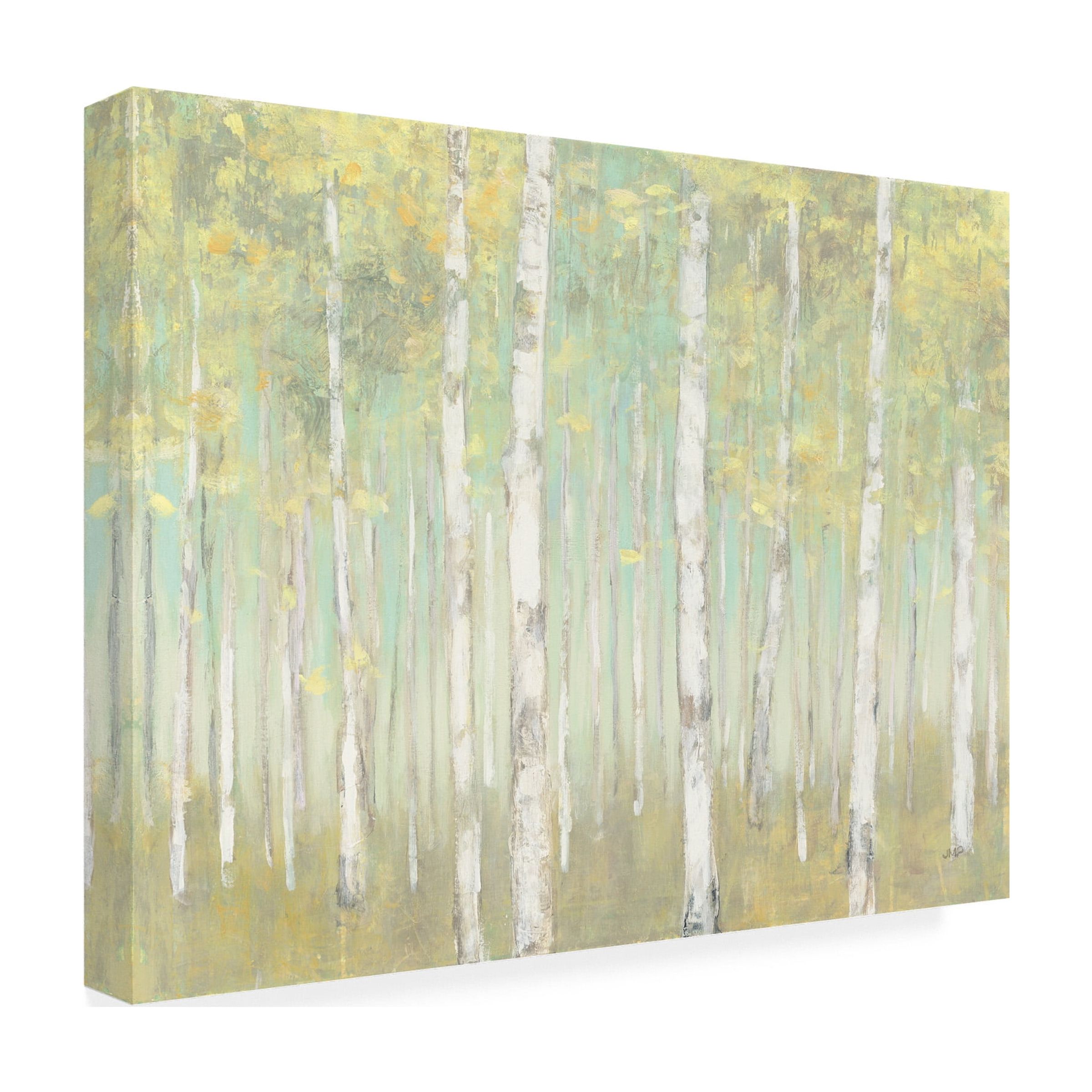 Trademark Fine Art 'Sylvan Birches' Canvas Art by Julia Purinton