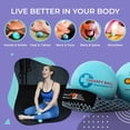 thumbnail image 4 of Bolas de Masaje Yoga Tune Up Fitness Azul Aguamarina con Liberación Miofascial para Alivio del Dolor, 4 of 6