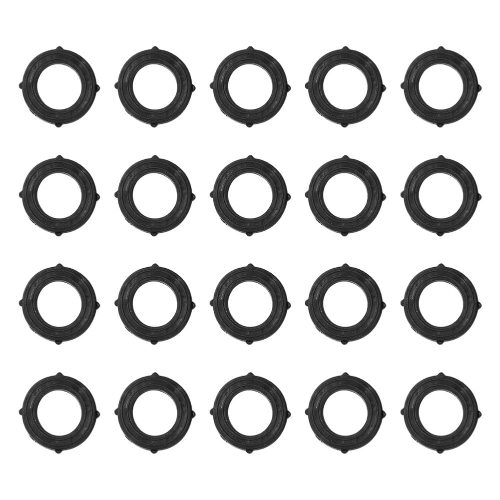 20pcs Garden Hose Washers Rubber Seals with Self Locking Tabs 3/4 inch