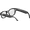Black, variant on HTC VIVE Eagle AI Glasses - - Charcoal Black, Pantos Clear