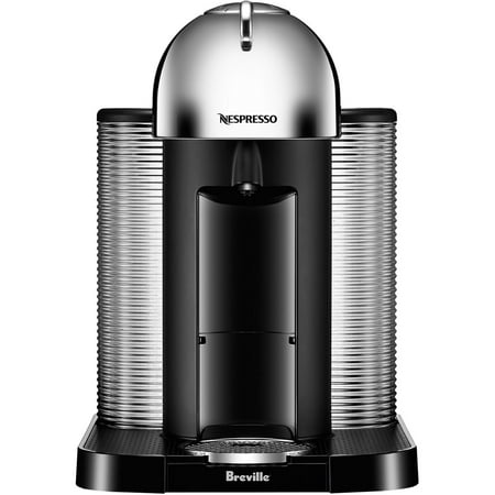 Nespresso - Vertuo Chrome by Breville with Aeroccino3 - Chrome