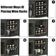 thumbnail image 7 of IDEALHOUSE Wine Bar Cabinet with Adjustable Shelves Wine Cooler, Mini Bar for Home, Farmhouse Wooden Wines Rack, 36″ Tall Liquor Cabinet for Home, Kitchen,Dinning Room,Living Room,Retro, 7 of 7