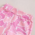 thumbnail image 6 of kpoplk Newborn Baby Girl Summer Clothes Floral Embroidery Hater Romper Bloomers Shorts/Pants/Skirts Set Headband Cute Baby Girl Outfit(Pink,12-18 M), 6 of 7