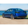 thumbnail image 4 of Rvinyl Tail Light Tint Covers Compatible with Lexus GS 2016-2020 - Smoke, 4 of 10