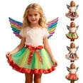 thumbnail image 5 of sususu Flower Girl Dress Girls Tutu Skirt Featuring Heart Mesh Layer And Detachable For Carnival Dance Performance Party Wear Dress&nbsp;Up Clothes for Girls, 5 of 6