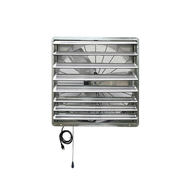 iLiving ILG8SF30VT 2 Speed 30 Inch Exhaust Attic Garage Grow Fan w