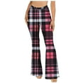 thumbnail image 1 of LSLJS Women's Boho Hippie High Waist Wide Leg Long Flared Bell Bottom Pants, 1 of 5