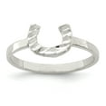 thumbnail image 1 of Bague en Forme de Fer à Cheval en Argent Sterling 925, 1 of 2