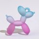 thumbnail image 1 of Colgante de perro de globo de dibujos animados para mujer, llavero de teléfono móvil de Color plateado, fabricación 3D, dijes DIY, accesorios de joyería, 10 piezas, 1 of 4