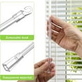 thumbnail image 6 of 10Pieces Blind Wand Vertical Blinds Replacement Parts- Household Office Blind Rod with Hook and Grip Clear, 6 of 8