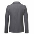 thumbnail image 3 of Ahdbta Men's Blazer Jackets Single Breasted Notch Lapel Corduroy Suit Coats Dressy Casual Slim Fitted Business Outerwears, 3 of 4