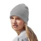 thumbnail image 3 of Beechfield - Gorro Beanie de Algodón Orgánico para Adultos Unisex (Gris Claro), 3 of 3