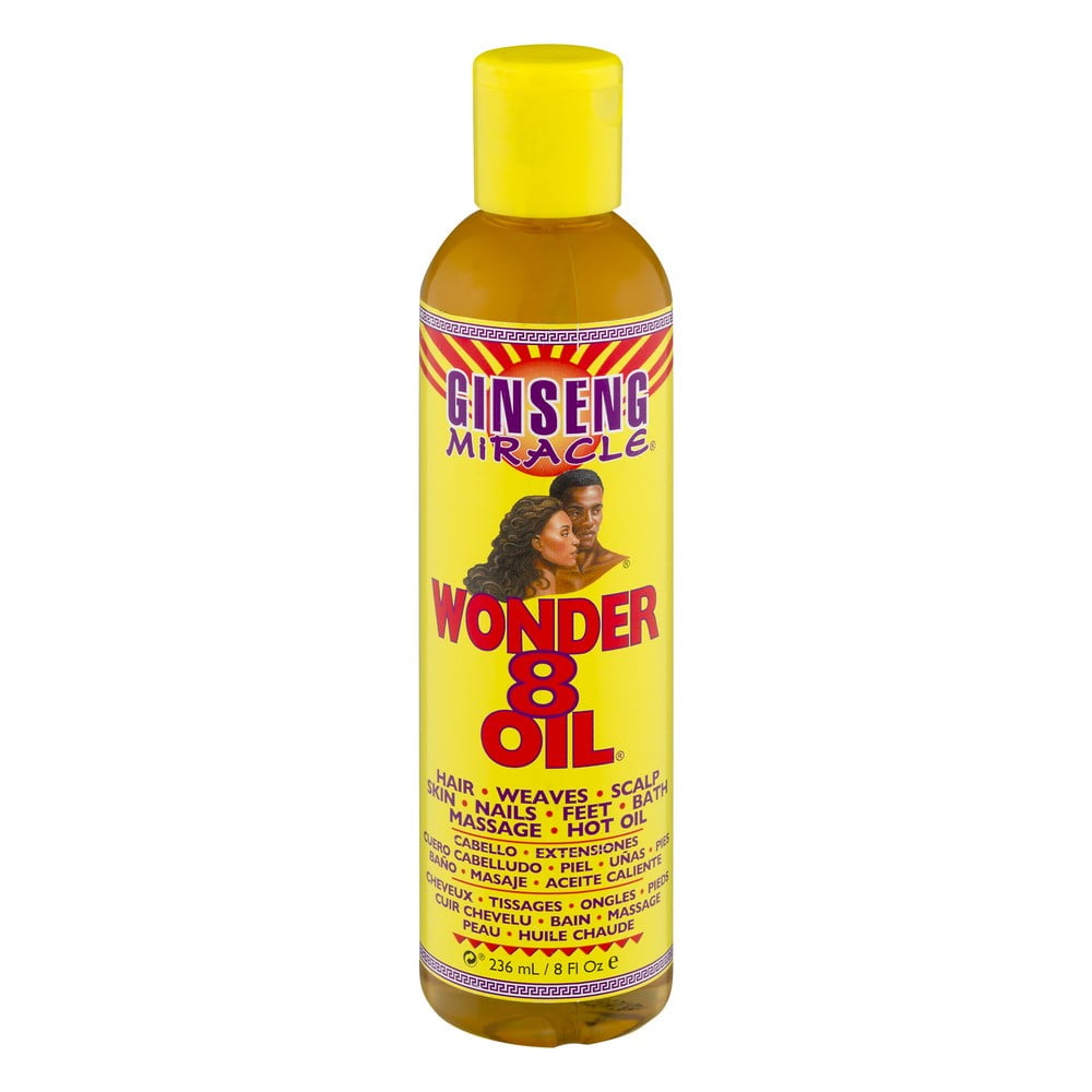 Ginseng Miracle Wonder 8 Hair Oil, 8.0 FL OZ