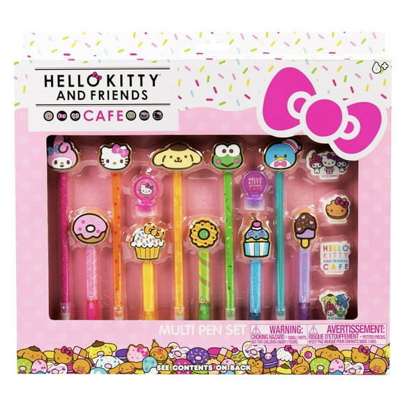 Juego de bolígrafos múltiples Hello Kitty & Friends, 10 bolígrafos Horizon