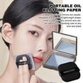 thumbnail image 4 of Oil Blotting Sheet For Face,Bamboo Charcoal Paper Oil Absorption Portable, 4 of 8