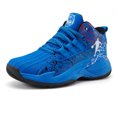 thumbnail image 3 of Zapatillas de baloncesto antideslizantes para niños, calzado deportivo de alta calidad, suela gruesa suave, zapatillas de entrenamiento antideslizantes para niñas, 3 of 5