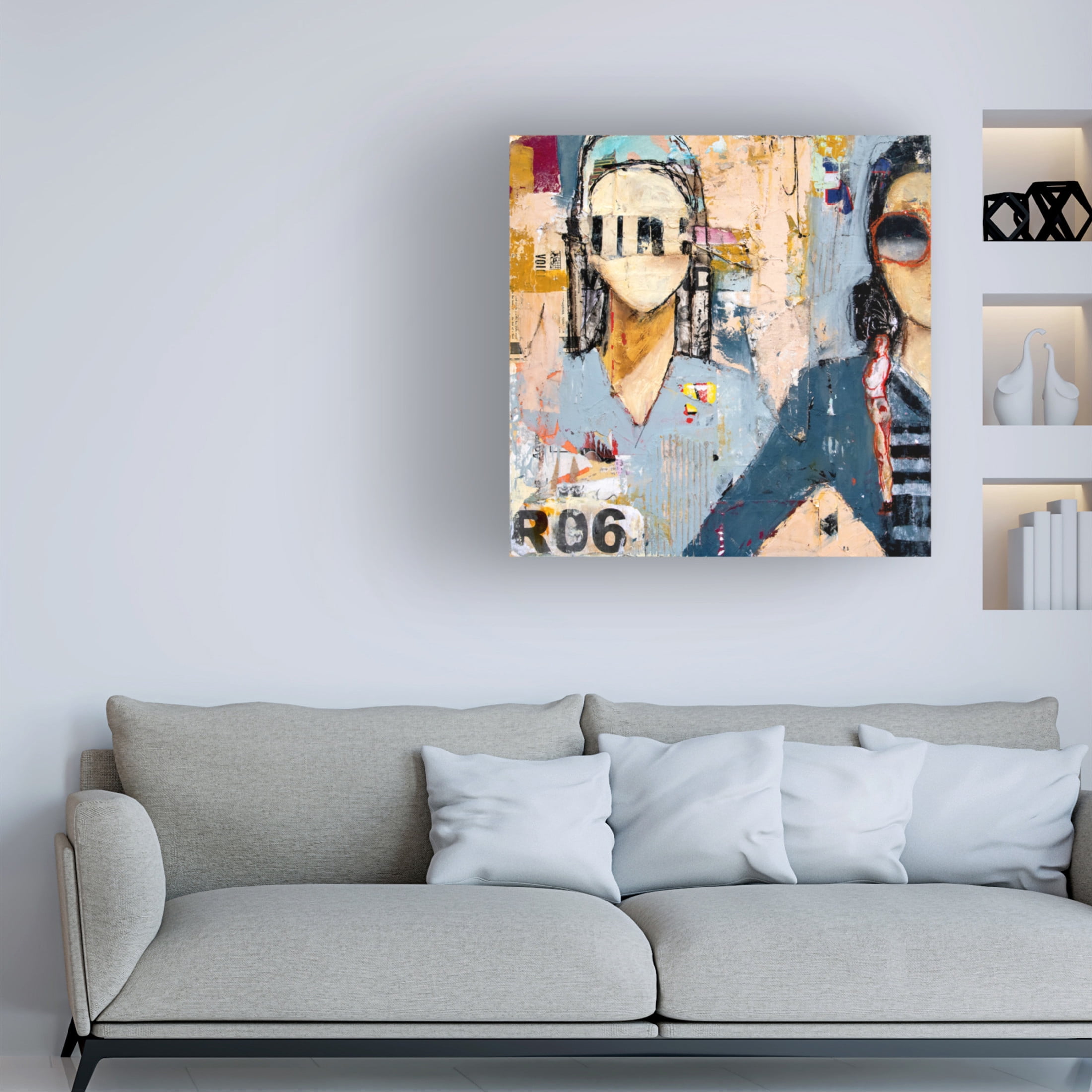 Trademark Fine Art Erin Ashley  Sunset Blvd. Canvas Wall Art