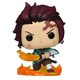thumbnail image 1 of Demon Slayer Anime figura Kamado Tanjirou luminosa Hashibira Inosuke figuras de acción versión Q regalo para niños juguete coleccionable, 1 of 4