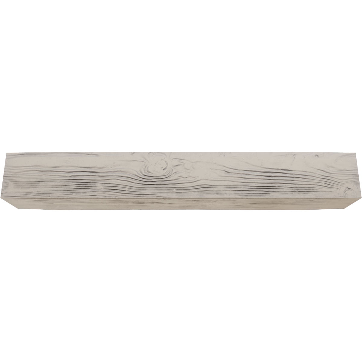 Ekena Millwork 12"W x 6"H x 18'L 3-Sided (U-beam) Sandblasted Endurathane Faux Wood Ceiling Beam, Burnished Pine