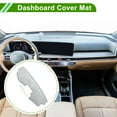 thumbnail image 2 of Dashboard Cover for KIA Sorento 2010-2016 Non-Slip Center Console Dash Cover Mat Flannel Silicone, 2 of 7