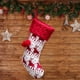 thumbnail image 3 of Calcetines Navideños De Punto Calcetines De Lana Bolsa De Regalo Roja Y Blanca Con Alces Bolsa De Regalo Para Niños, 3 of 3